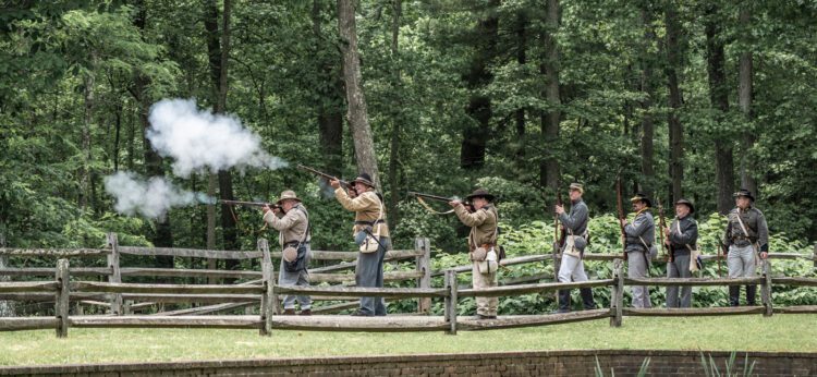 Civil War Encampment Allaire State Park 060119 058