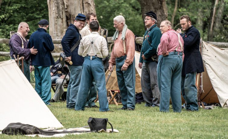 Civil War Encampment Allaire State Park 060119 072