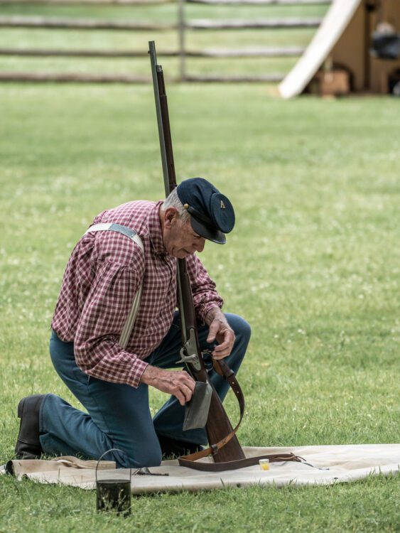 Civil War Encampment Allaire State Park 060119 074