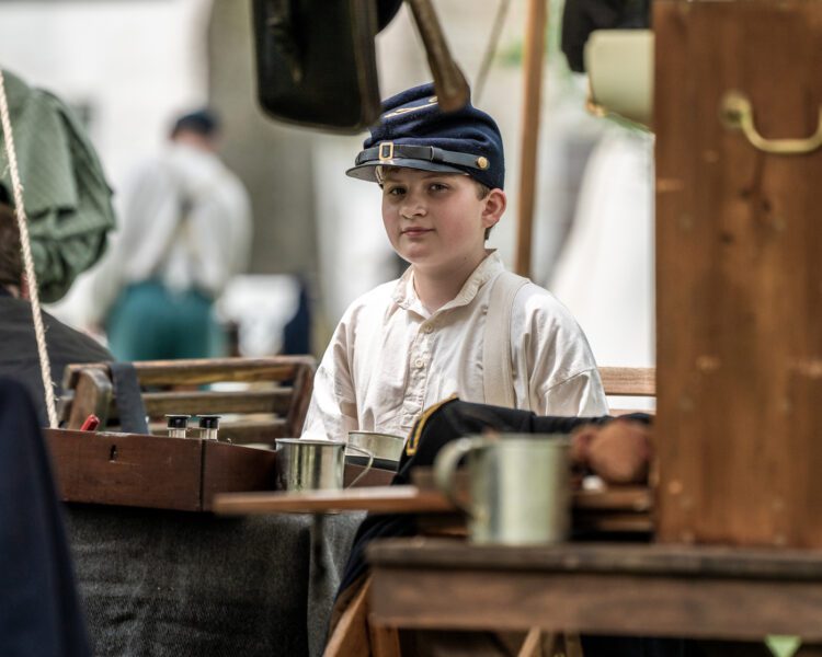 Civil War Encampment Allaire State Park 060119 080