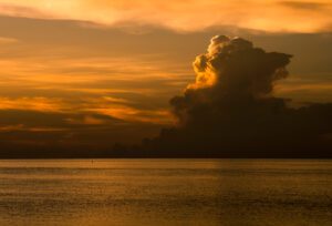 A Sunset Storm Cometh