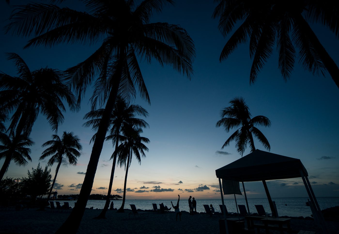 Photograph of a sunset at Tranquility Bay Resort in the Florida Keys