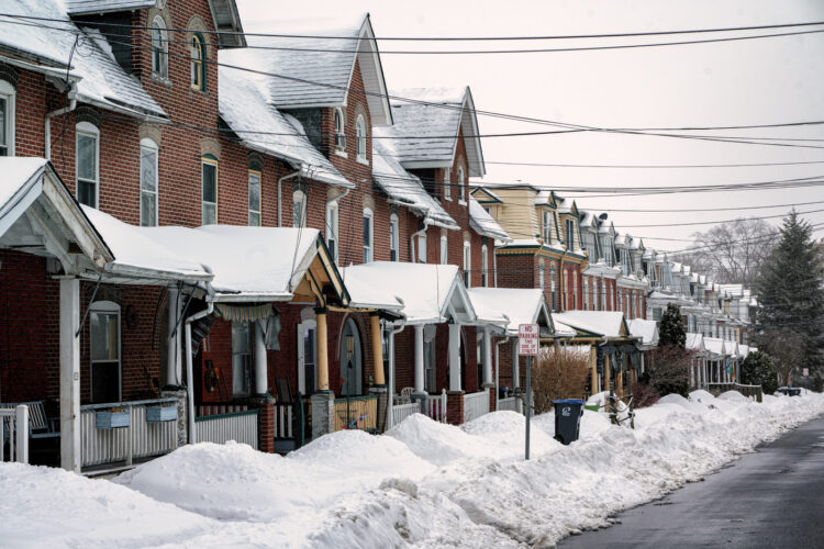 Row homes in Souderton, PA