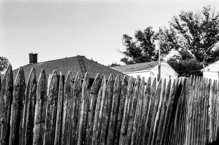 Back alley in Souderton, PA