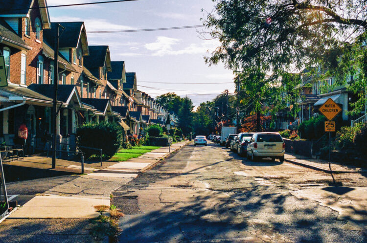 Row homes in Souderton, PA