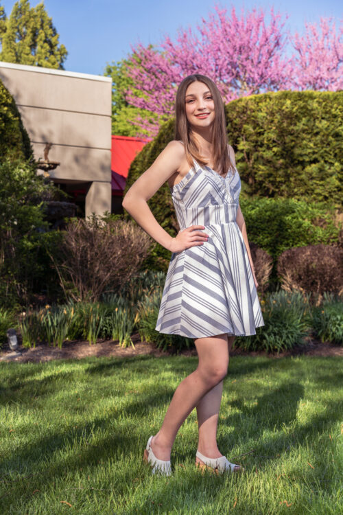 Senior Photoshoot Souderton Student