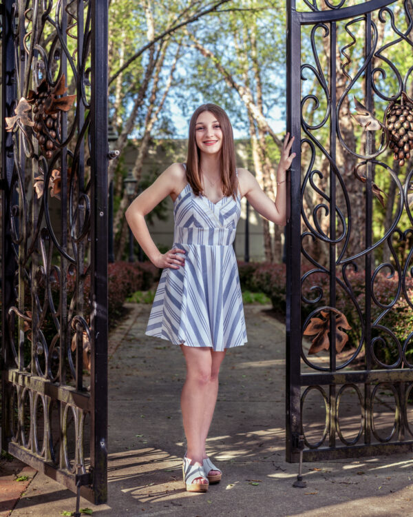 Senior Photoshoot Souderton Student