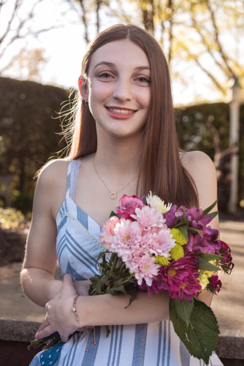 Senior Photoshoot Souderton Student
