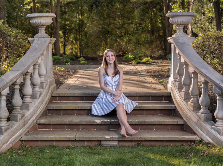 Senior Photoshoot Souderton Student