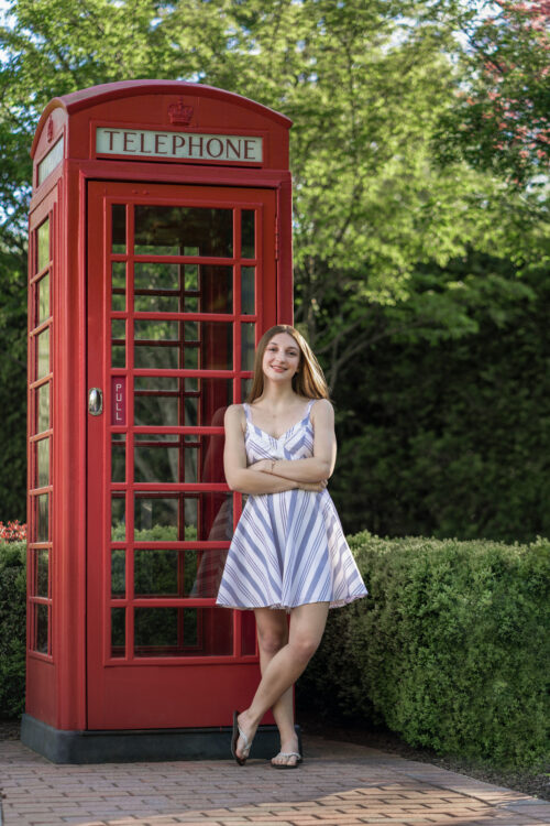 Senior Photoshoot Souderton Student