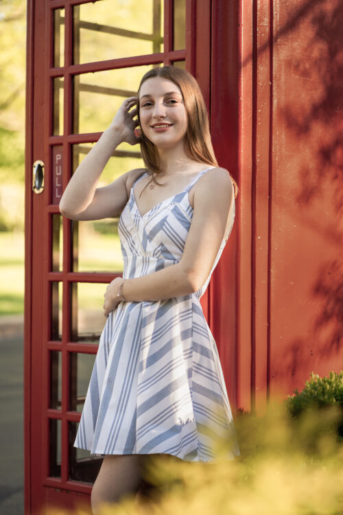 Senior Photoshoot Souderton Student