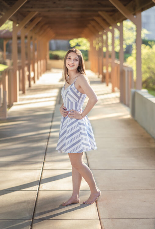 Senior Photoshoot Souderton Student