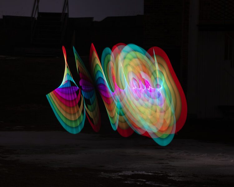 Photo with Light Rod