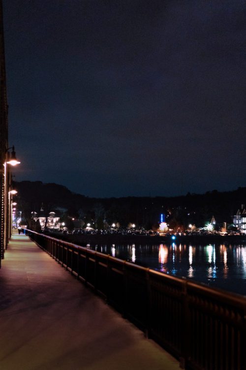Bridge from New Hope to Lambertville at Night