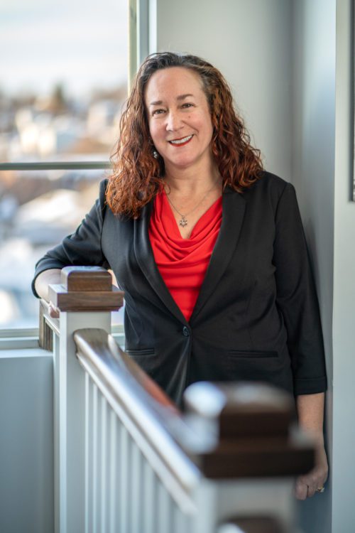 Portrait by the window