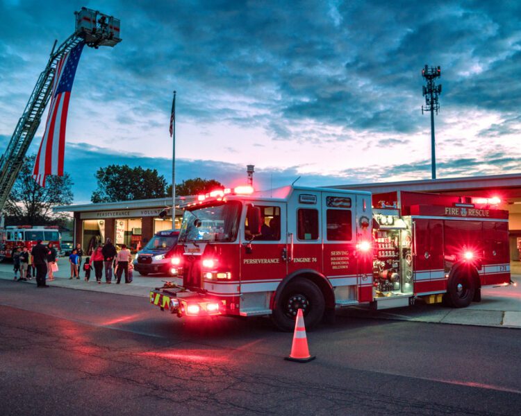 Fire Truck at Perseverance Volunteer Fire Company