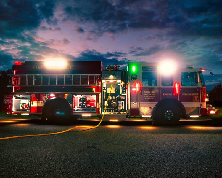 Fire Truck at Perseverance Volunteer Fire Company