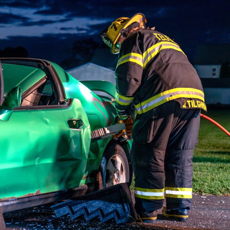 Rescue Drills at Perseverance Volunteer Fire Company