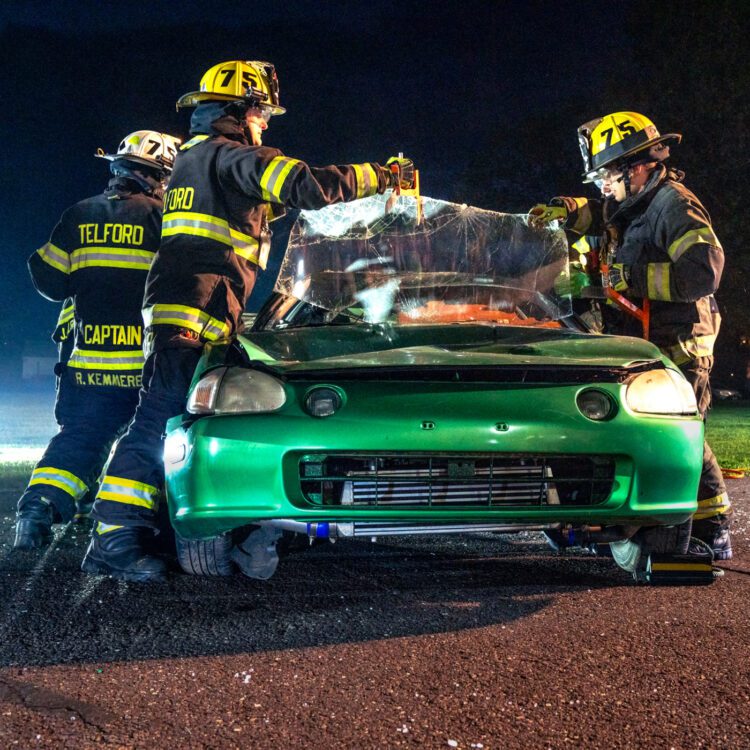 Rescue Drills at Perseverance Volunteer Fire Company